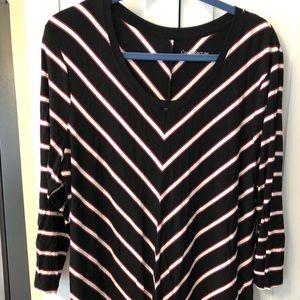 Croft & Barrow 3/4 Length Sleeve Pullover Top XXL